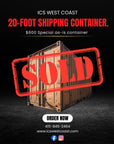 20' Used Shipping Container – AS-IS Special