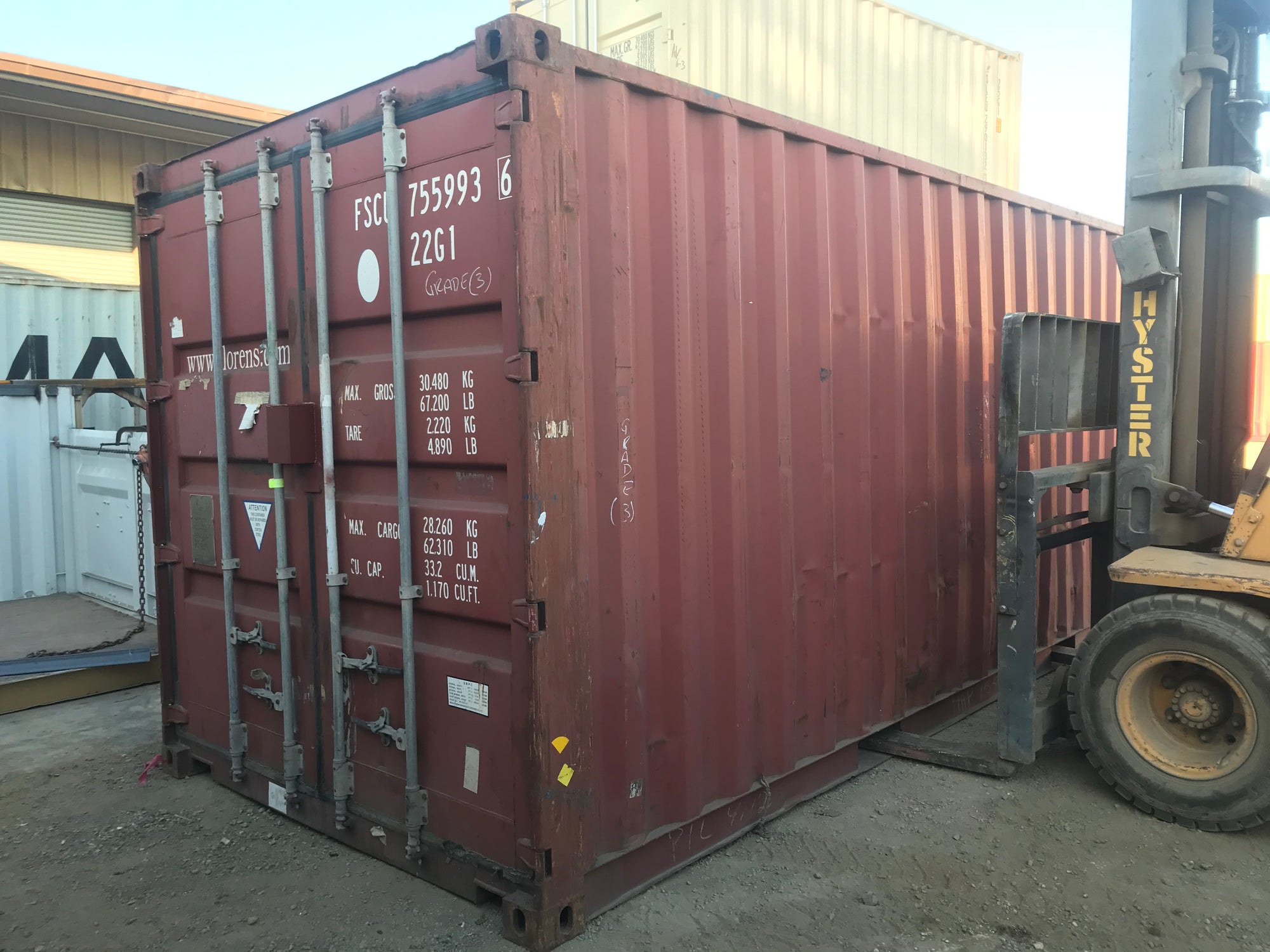 20' Foot Shipping Containers