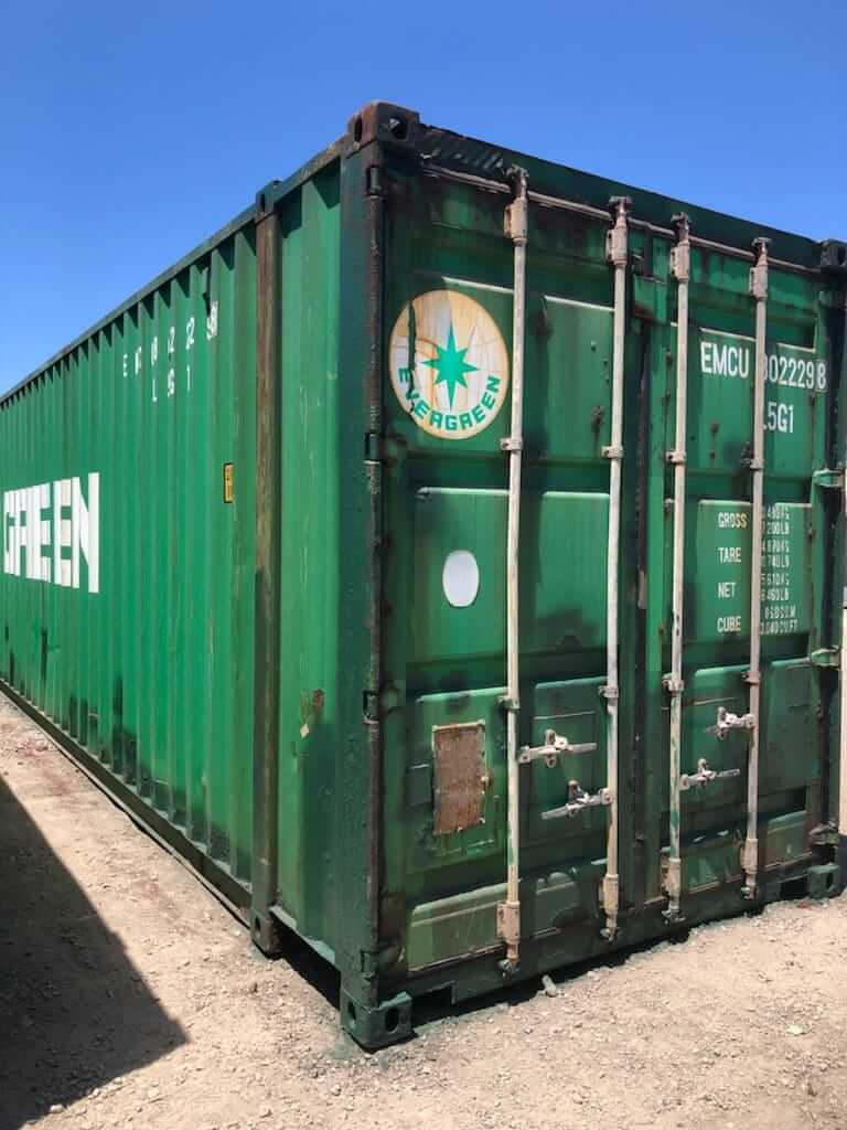 45' Foot High Cube Cargo Worthy Container