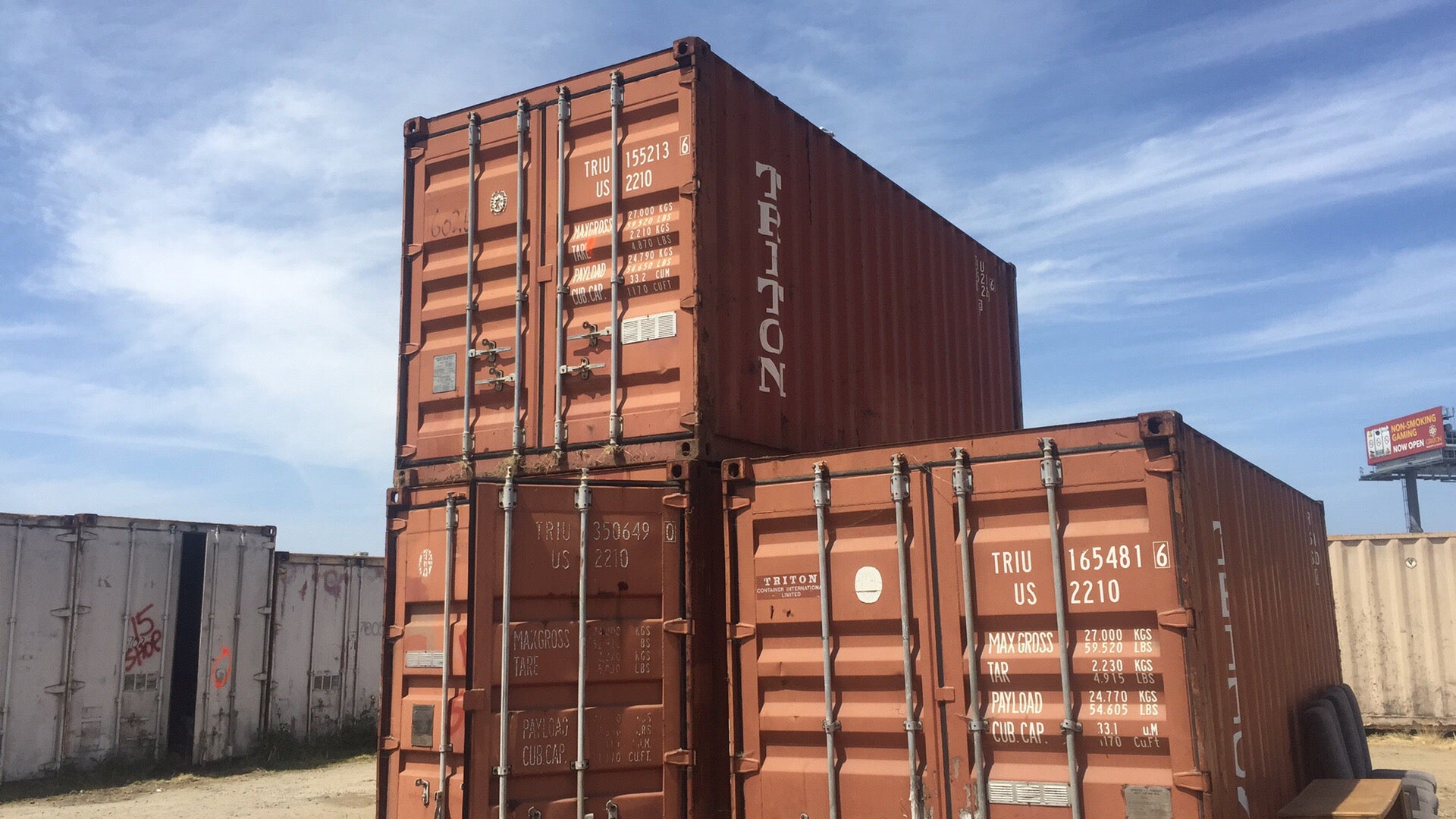 20' Foot Shipping Containers