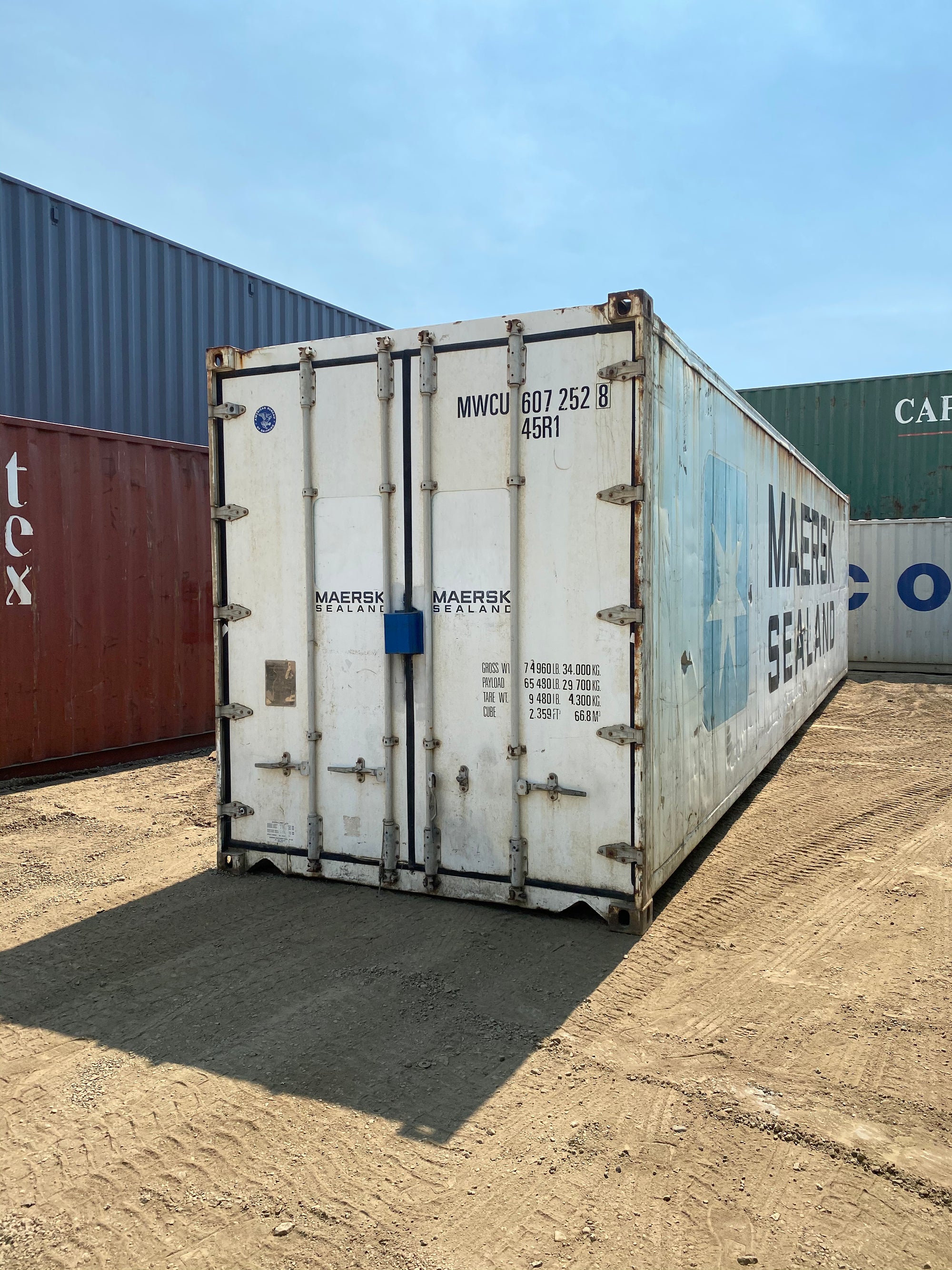 40' Foot HC Insulated/Non-working and Working Reefer Specialty Containers