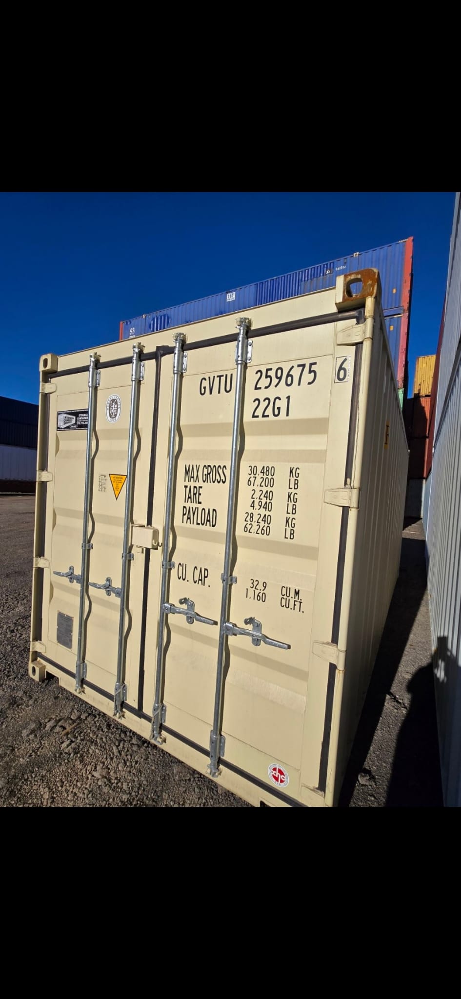 20' Foot Shipping Containers