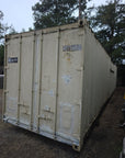 40’ Standard Shipping Container – Wind & Watertight with Vents & Removable Shelving