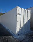 40HC Insulated Shipping Container – White Exterior