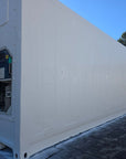 40HC Insulated Shipping Container – White Exterior