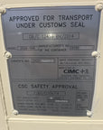 20' Used One-Trip Shipping Container – Excellent Condition