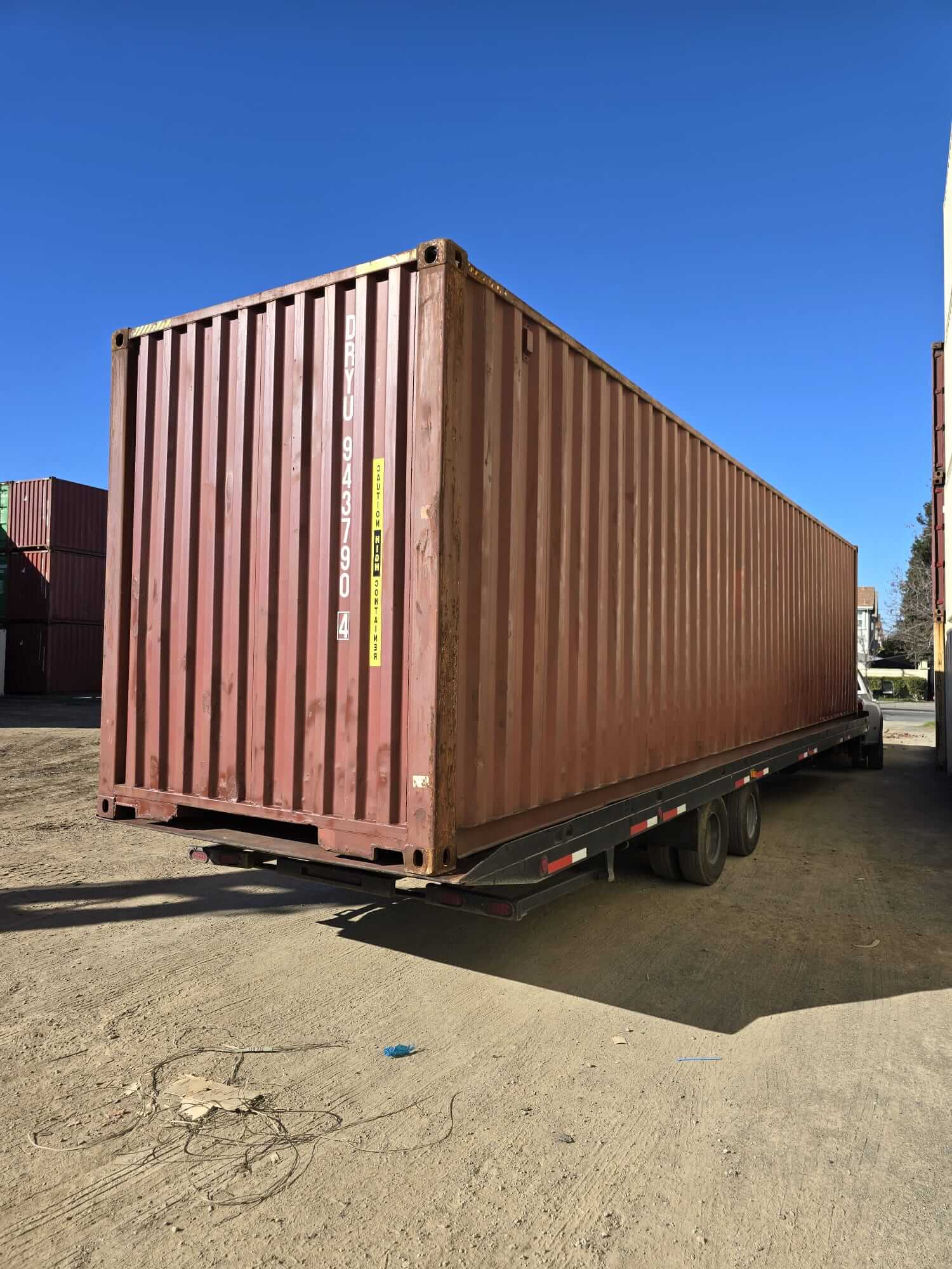 40' Foot Standard Cargo Worthy Container