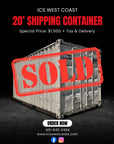 20' Shipping Container – AS IS SPECIAL