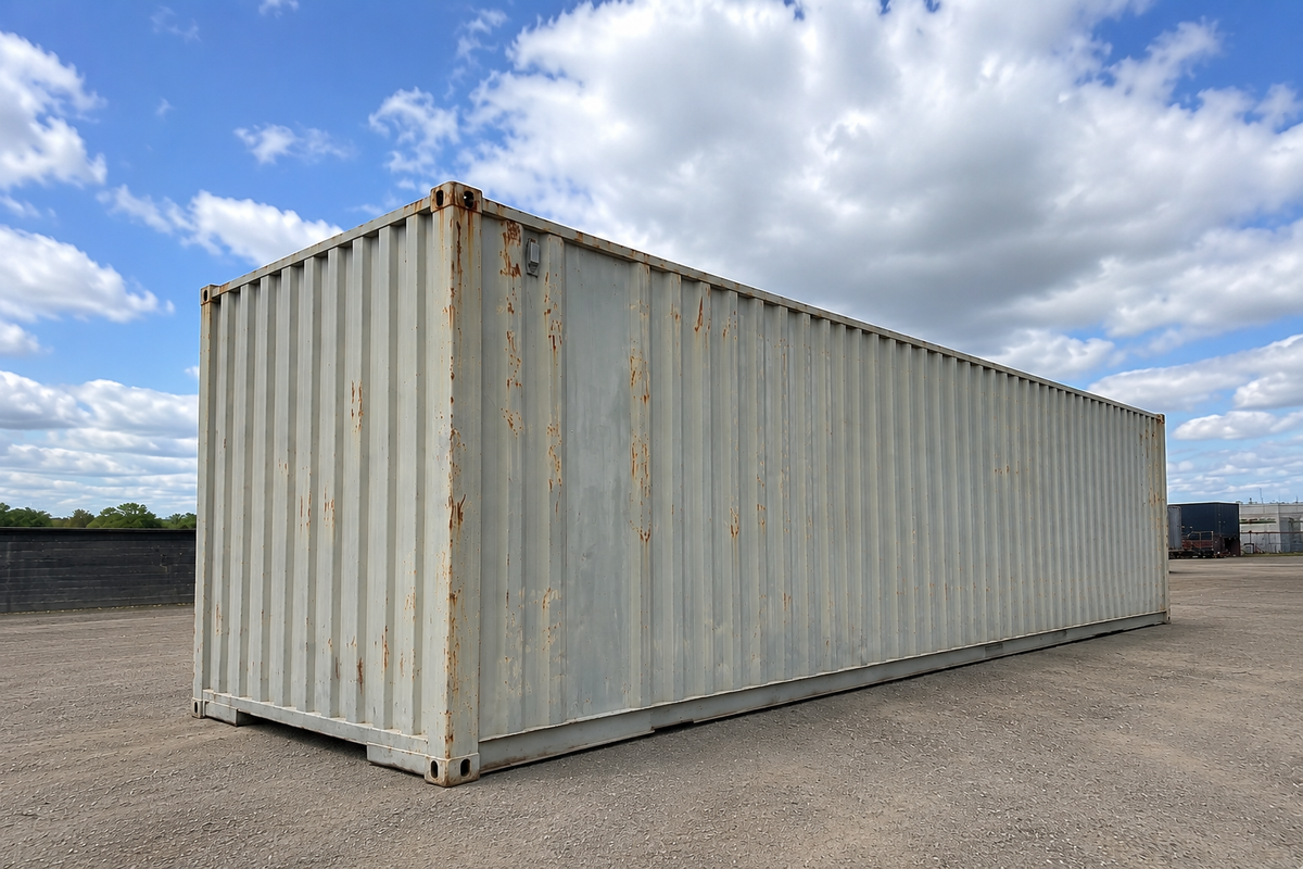 Wind Box Containers 40’ Standard Wind & Watertight (WWT) Container – SPECIAL ...