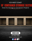 🚨 $1,500 SPECIAL — 4 × 10’ Container Sections