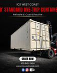 20’ Standard One-Trip Container (New) – Reliable &amp; Cost-Effective