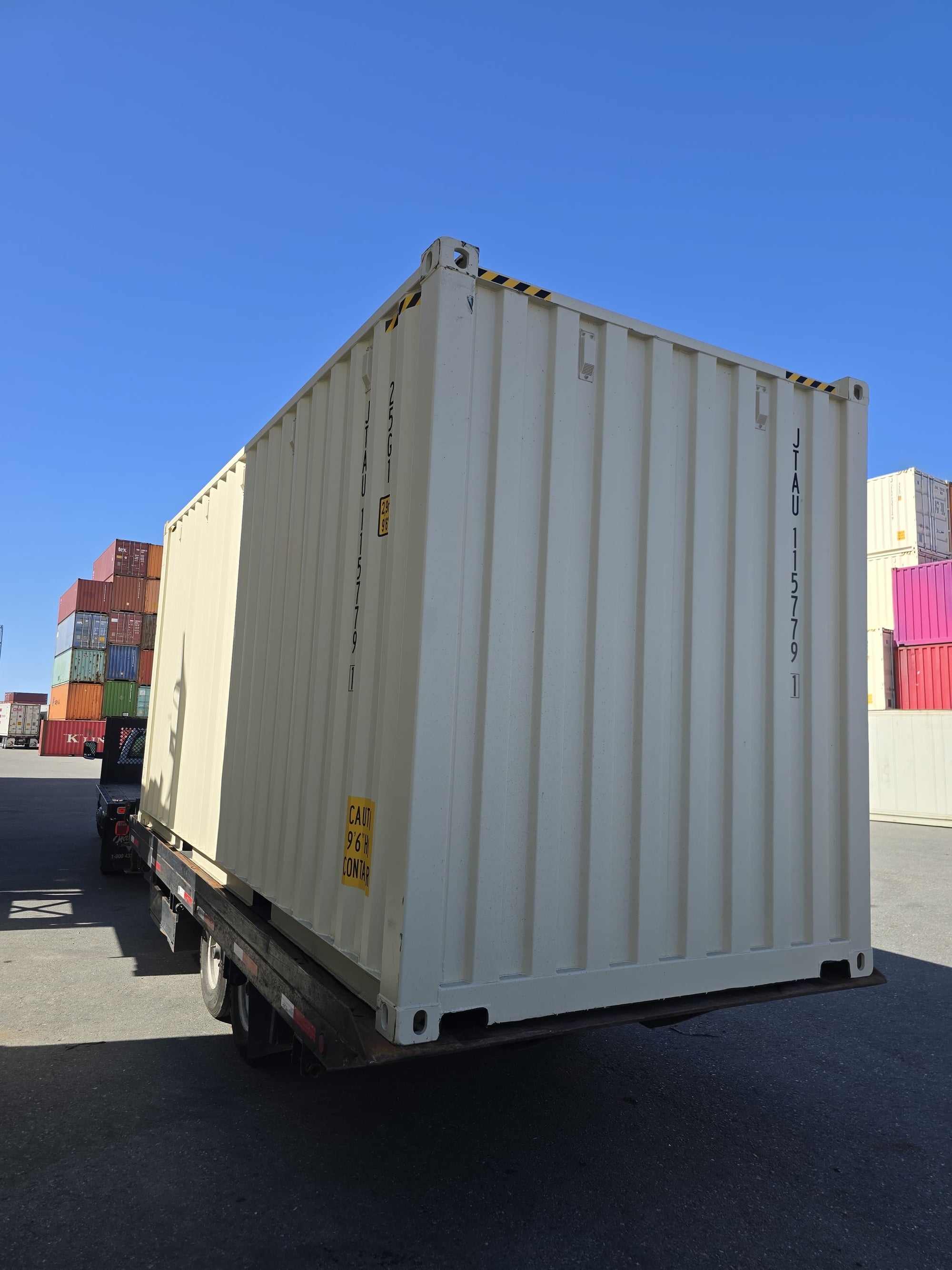 20’ High Cube One-Trip Container (New) – Premium Condition
