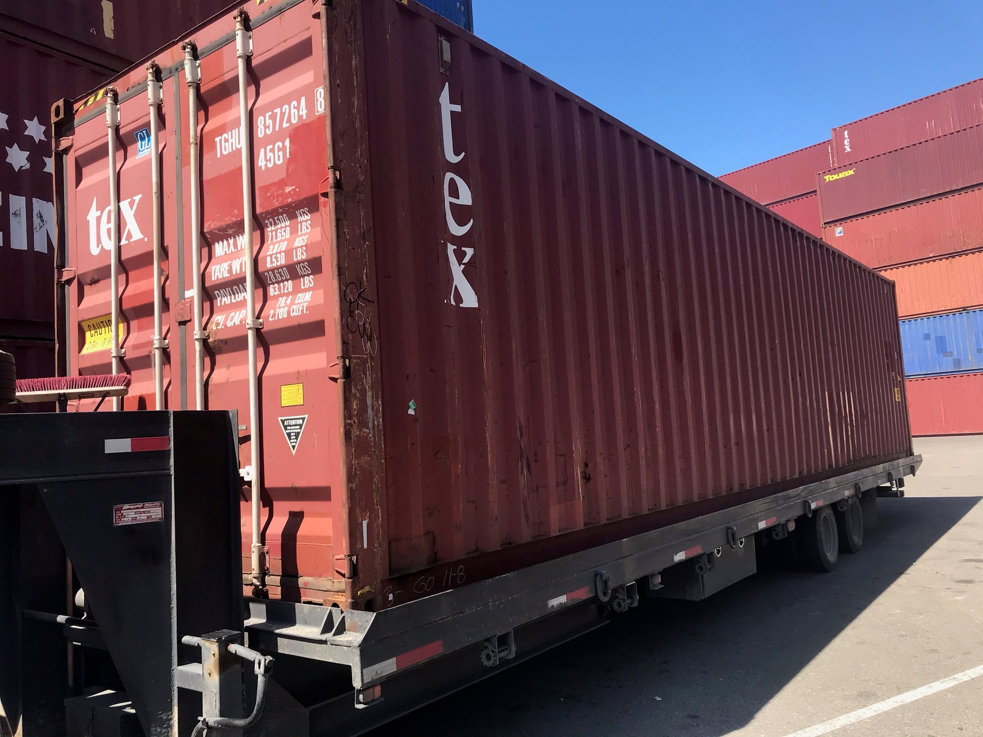 40’ High Cube CW Container – Secure and Versatile Storag