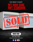 9ft High Cube - 10ft Standard