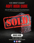 40HC IICL5 Refurbished Shipping Container – $3,000 Special