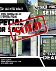 20FT WWT CONTAINERS WITH VENTILATION!