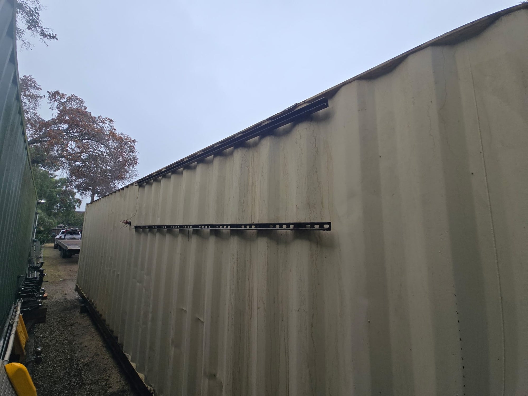40’ Standard Shipping Container – Wind &amp;amp; Watertight with Vents &amp;amp; Removable Shelving