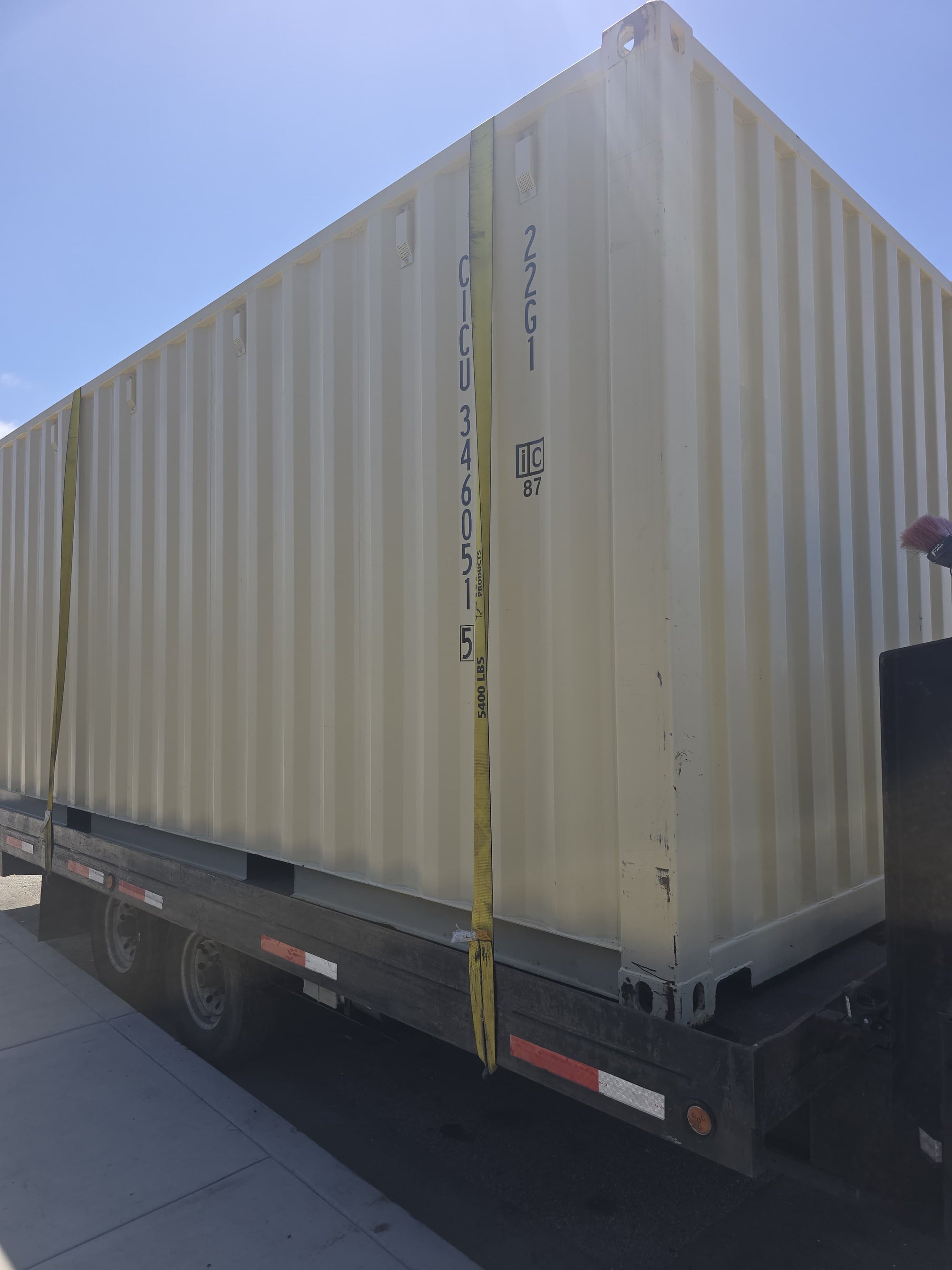 20' Used One-Trip Shipping Container – Excellent Condition