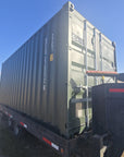 20' One-Trip Dark Green Shipping Container