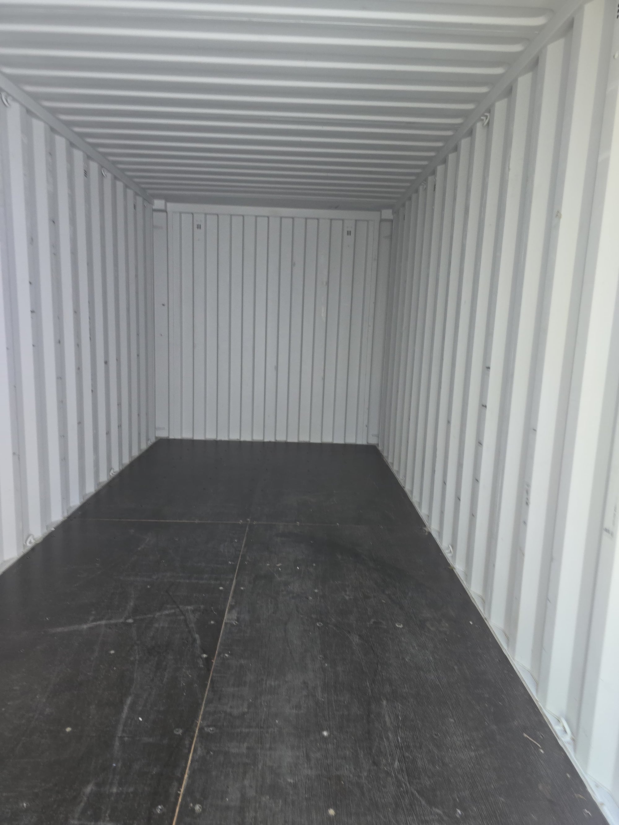 20' One-Trip Dark Green Shipping Container