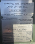 20' One-Trip Dark Green Shipping Container