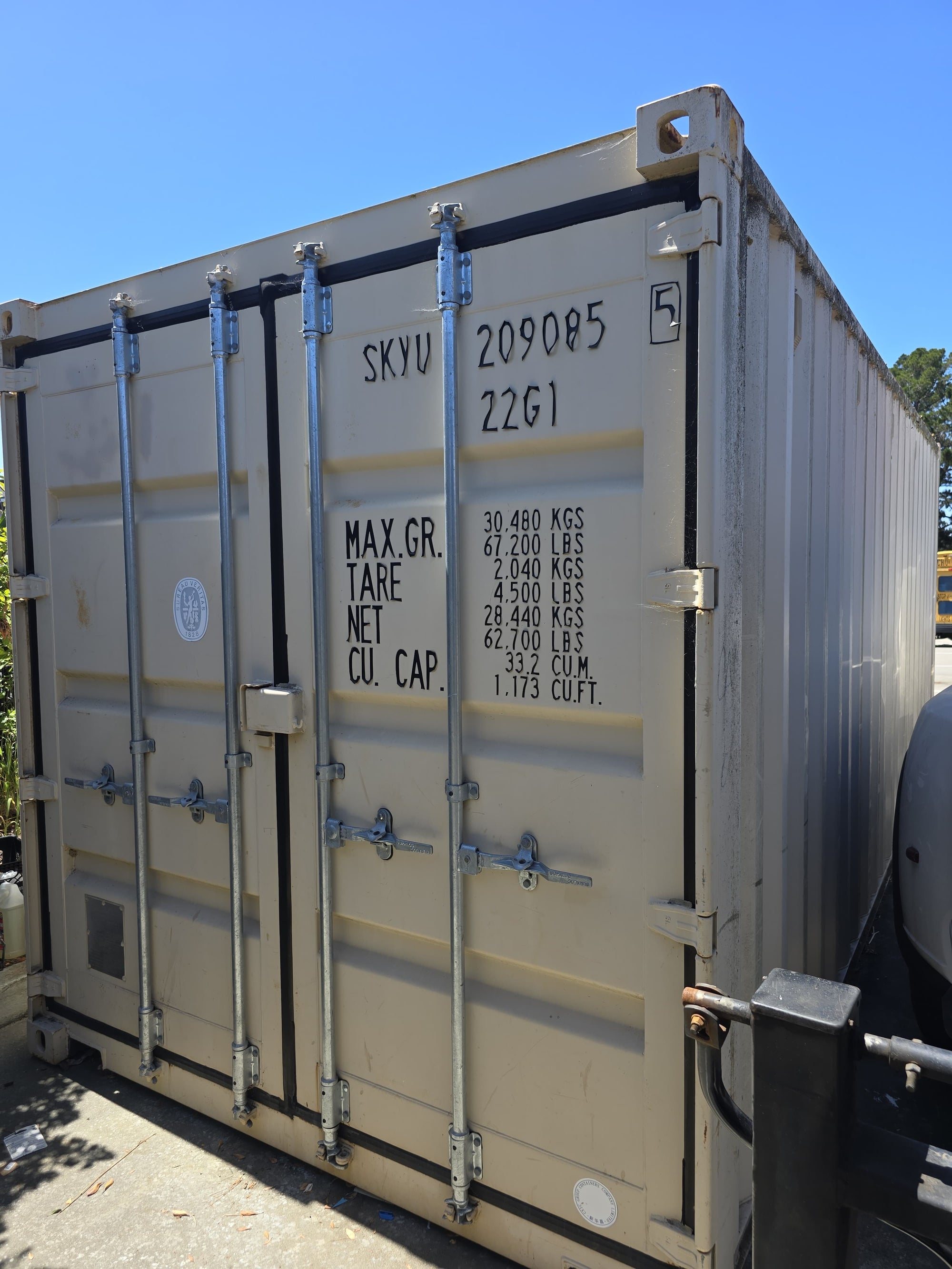 20' One-Trip Shipping Containers – On Sale!